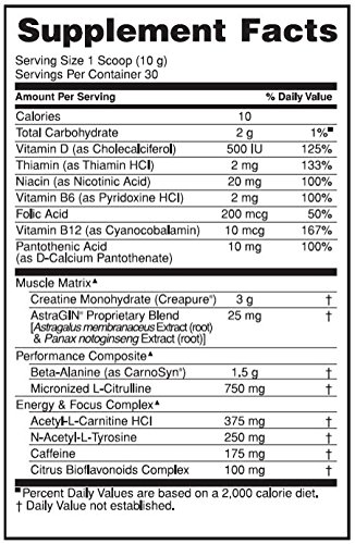 1 Optimum+Nutrition+Standard+Creatine+Beta+Alanine