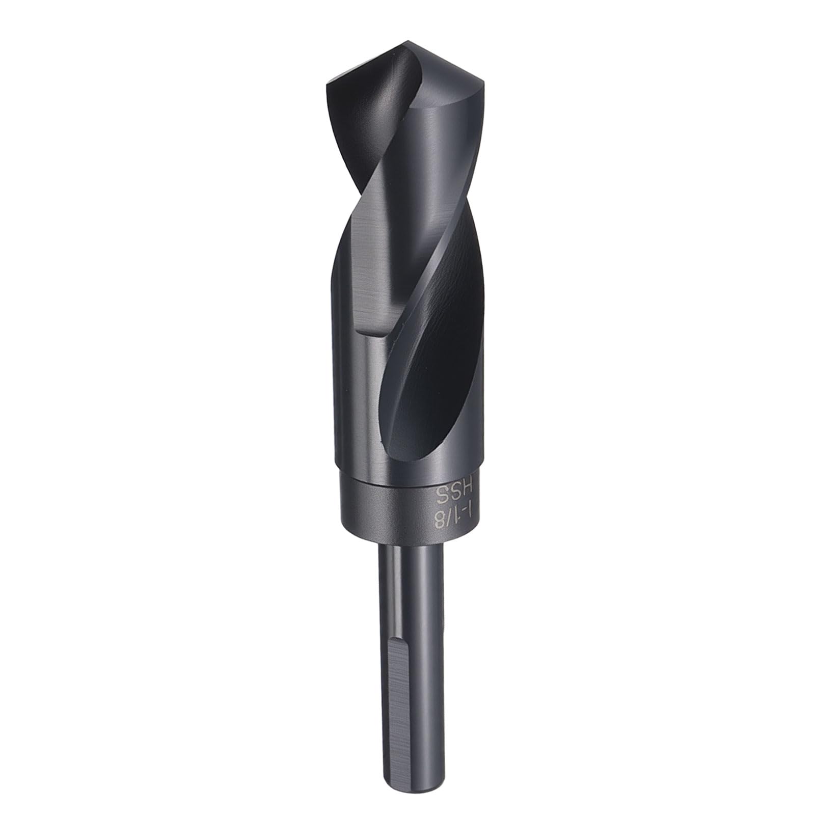 HARFINGTON 1-1/8" Drill Bit 1/2" Reduced Shank