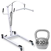 Vive Hydraulic Patient Lift for Home Use - Portable, Medical | Patient Transfer Lift System - Sit to Stand Lift Assist for Elderly - Elderly Lift for Car, Wheelchair, Bathroom &amp; Bed