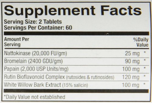 RUTOZYM 120 TABS BY NATURALLY VITAMINS