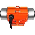TOAUTO Concrete Vibrator Vibration Motor 100W Single Phase AC 110V 3600rpm Aluminum Alloy Case Vibrating Motor for Shaker Table