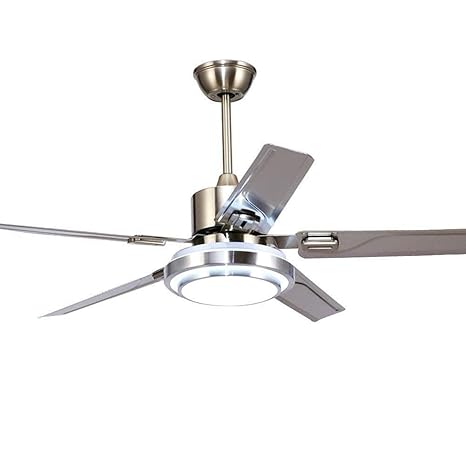 Amazon Com Ceiling Fan Light Ysj Ltd 42inches 5 Blade Stainless