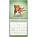 Yoga Puppies 2017 Small Wall Calendar