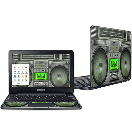 MightySkins Skin for Samsung Chromebook 3 11.6" - Boombox | Protective, Durable, and Unique Vinyl Decal wrap Cover | Easy to Apply, Remove, and Change Styles | Made in The USA