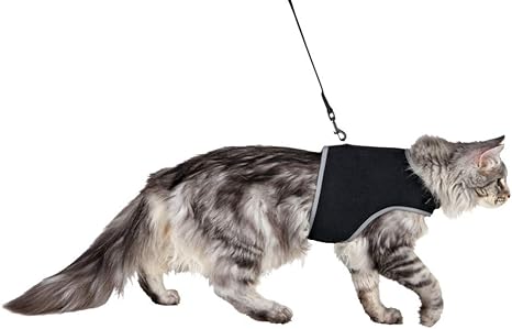 Trixie Pet Products Arnés blando con correa para gatos de 1,20 m (41895)