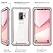 i-Blason Case for Galaxy S9 2018 Release, Ares Full-body Rugged Clear Bumper Case with Built-in Screen Protector (Pink)