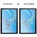 [2 Pack] EpicGadget Screen Protector for Lenovo Tab P10 (TB-X705F), High Definition/Scratch Resistant/Bubble Free/Tempered Glass Screen Protector for Lenovo Tablet P10 10.1 Inch 2018 Released