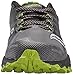 Saucony Men's Peregrine 7 Trail Runner, Grey/Black/Lime, 11 M US
