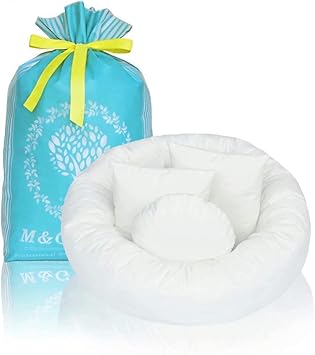 basket props for baby photography