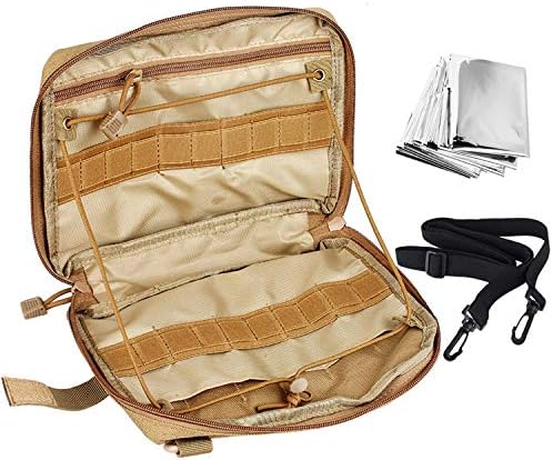 DELSWIN Tactical Molle Pouch - 1000D Nylon EDC Modular Utility Pouch Military Tool Holder