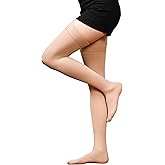 20-30mmHg Compression Stockings for Women & Men, WINGEDSOUL Thigh High Closed Toe Compression Socks for Women, Graduated Support Compression Stockings for Edema