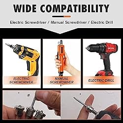 5PCS Magnetic Positioning Screwdriver Bits