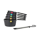 Oxo Measuring Cup Set 6 pcs in Black, 8.89 x 12.7 x