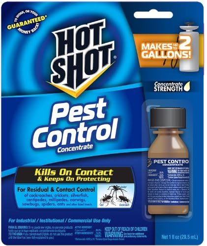 Amazon Com Hot Shot 875 Pest Control Concentrate 1 Ounce Pack Of 1 Older Model Home Pest Repellents Garden Outdoor