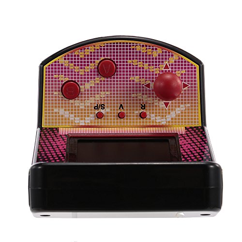 Goolsky 8 Bit Mini Classic Arcade Game Cabinet Machine Retro Handheld Video Player with Built-in 240 Games Portable Gaming Electronic Novelty Toys