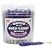 Extra Large Rock Candy Sticks: 36 Purple Crystal Rock Candy Sticks - Grape - Individually Wrapped for Party Favors, Candy Buffet, Showers, Receptions, Bridal and Baby Showers