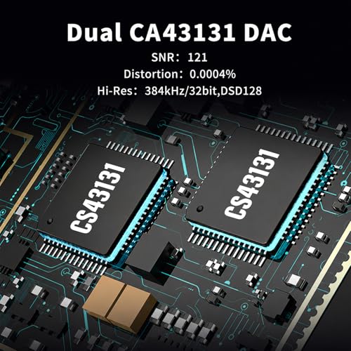 SHANLING M0 Pura Reproductor de música HiFi, reproductor MP3 de alta resolución, DAC/AMP, 2X CS43131 DAC, Bluetooth 5.0, control por APP, LDAC/SBC/AAC, conector 3.5mm/Type-C, compatible con USB Audio
