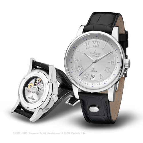 Kronsegler "Aminium II" Automatik steel-silver