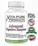 Advanced Digestive Enzymes Supplement - Best 18 Multi Enzymes Digestive Enzymes 500mg for Men and Women. Helps to Digest: Fats, Carbs, Dairy, Protein & More - High Potency With Protease, Lipase, Amylase & Much More - 100% Money Back Guarantee - FREE BONUS REPORT