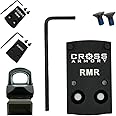 Cross Armory RMSC to RMR Adapter Converter Plate for Converting Any Slide/Optic from RMSC to RMR Optic/Slide Cut Footprint to fit a RMR Red Dot Optic