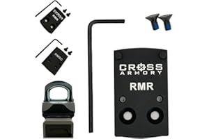 Cross Armory RMSC to RMR Adapter Plate – Converts RMSC Footprint to RMR Footprint