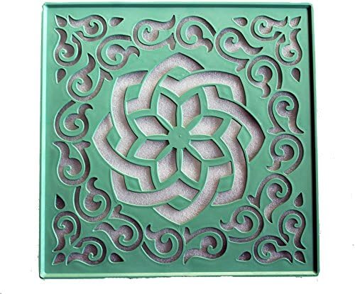 DivyaKala Plastic Big 04 Rangoli Stencil (DK04, 30.5 cm x 30.5 cm, color may vary)