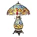 Warehouse of Tiffany T18275TGRB Dragonfly Tiffany-Style Lighted Base, 26