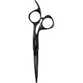 Fromm Professional Dare 5.75" Precision Slide &amp; Point Hair Cutting Shears in Matte Black | Japanese Steel Scissors with Semi-Convex Blade for Expert Salon Stylists