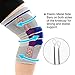 Snapmade Knee Brace Compression Sleeve - Scientifically Design Knee Pads Support for Meniscus Tear and Arthritis Relief, Professional Knee Sleeves, Knee Braces for Men and Women - Single Wrap-L
