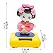 Solar Powered Bobblehead Toy Figure Nohohon, Japanese Kimono Maiko Geisha - Pink SPT104