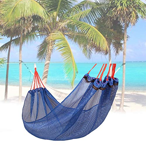 MHBY Hängematte, Hängematte Outdoor Mesh Eisseide Hängematten Schaukel Hängesessel für Garden Beach Camping Wandern – Bild 5
