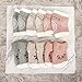 STAYcozy Crawling Anti-Slip Knee Pads and Socks PREMIUM Terry Cotton, 3 Pairs Non Slip Socks/ 3 Pairs Non Slip Knee Pads Toddler, Infant, Baby, Unisex (6 TOTAL PAIRS)