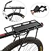 YAHILL® Adjustable Universal Bike Rear Rack Quick Release Holder Seatpost, Bicycle Carrier with Max Capacity of 165LB