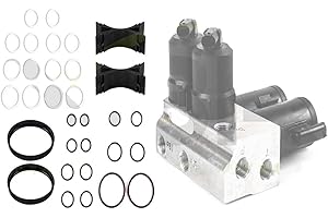 X8R ABC Hydraulic Valve Block Solenoid Oil Seal Repair Fix Rebuild Kit Compatible With Mercedes Benz Part: X8R0147
