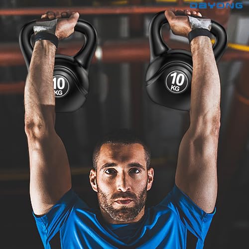 DAYONG Fitness Kettlebell, Strength Training Kettlebell Weight for Men Women, Home Gym Equipment for Weight Lifting, Core Training, Squat, Body Shaping.