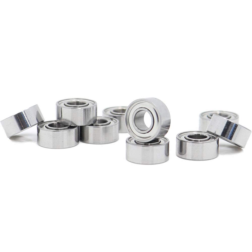 684zz UP200 Drill Bearing,4x9x4mm Bearing with No Oil for High Speed,Dental Grinding Handle Ball Bearings(Pack of 10Pcs)