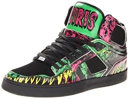 Osiris Men's NYC83 VLC Skate Shoe,Black/Green/Mishka,13 M US