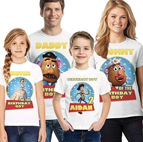 Toy Story Birthday Shirt Personalize 