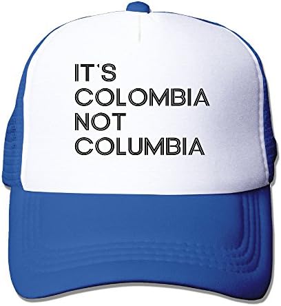 Adult Its Colombia Not Columbia Trucker Hats,Unisex Mesh Caps,snapback Baseball Cap Hat