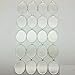 IGOGO 20 PCS Oval Pendant Trays Pendant Blanks Cameo Bezel Cabochon Settings - 30x40 mm Silver Color