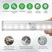 LED:Motion Sensor Night Light: Automatically Lights Up Your Dark Cabinet, Closet, and Night Stand:Stop Fumbling at Night with Our 10 LED Light Strips: Smart Sensor Ignores Motion at Daytime: 3 Pack