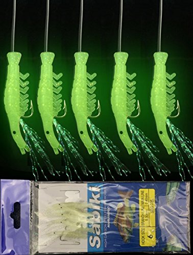 Luminous-Sabiki-Fishing-Rigs-Glow-Soft-FishShrimp-Sabiki-lure-SaltwaterFreshwater-Fishing-Bait Luminous-Sabiki-Fishing-Rigs-Glow-Soft-FishShrimp-Sabiki-lure-SaltwaterFreshwater-Fishing-Bait
