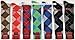 1 Pair Beautiful SuperSoft Peruvian Pima Cotton Men's OTC Argyles - RARE