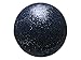 Black Bath Bomb with Silver Glitter - Large Bath Bomb 7.5oz - Anti-Aging - Epsom Salts - Coconut Oil - Kaolin Clay - Skin Moisturizers - Aromatherapy Bath - Add to Bubble Bath (Soul Cleanser w/Silver