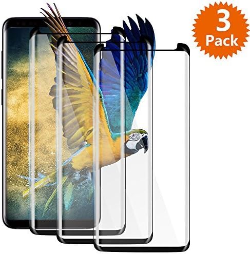 Samsung Galaxy S9 Plus Screen Protector, BlingFilm (3-Pack) Galaxy S9 Plus [ Tempered Glass ] Screen Protector [ Case Friendly ] for Samsung Galaxy S9 Plus 6.2" 2018 Released (s9 Plus)