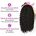 Unprocessed Brazilian Virgin Kinky Curly sexy Human Hair Weave 3 Bundles Deep Curly Hair Extensions Natural black 95-100g/pc Mixed Length (12 14 16)