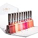 LeMu's Cosmetics 10 Colors Gift Set 100% Natural Moisturizing Lip Gloss Brand Waterproof Long Lasting Matte Lip Glosses Liquid Lipstick Kit