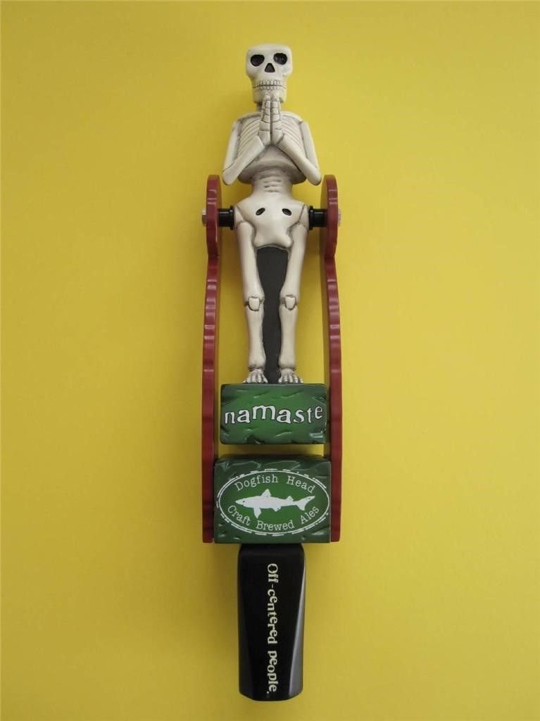Dogfish Head Namaste Moving Tap Handle
