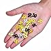 Number 30 Glitter Confetti for 30th Birthday Anniversary Party Supplies Table Decoration, 1.76 Ounce (Gold Black and Silver)