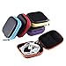 eBoot Square Earphone Cases Earbud Carrying Case Storage Bags for Cellphone Headset and USB Cables, 5 Colors